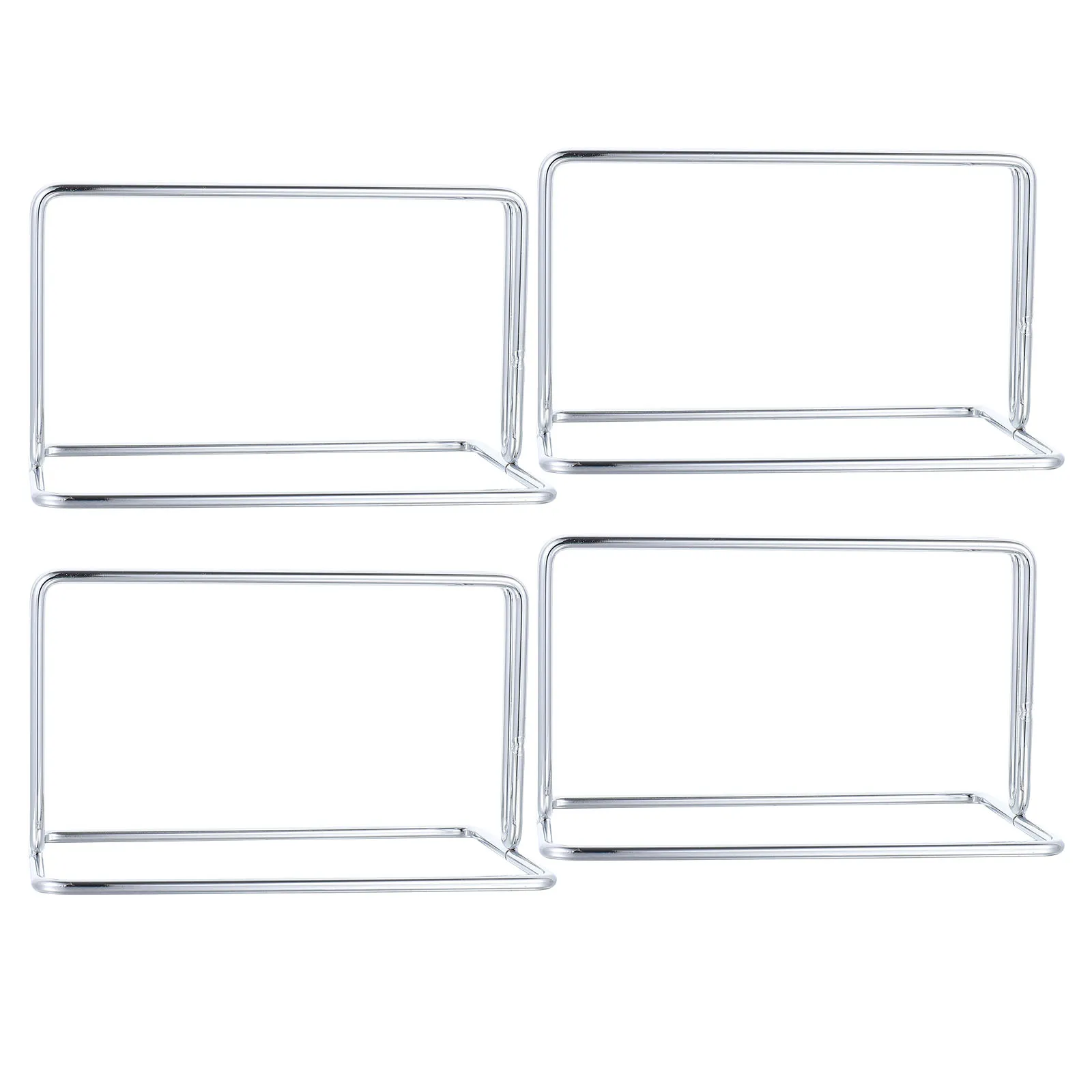 

4pcs Desk Partition Brackets Base Support Steel Office Divider Non Slip Sturdy For Room Separator Exam Study Workspace