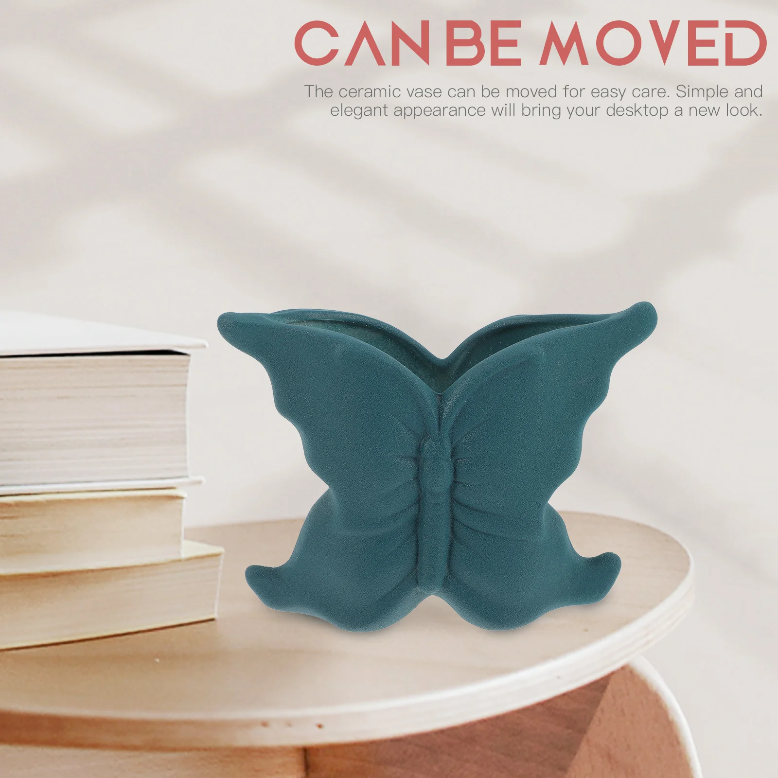 

Creative Retro Ceramic Flower Vase for Table Bookshelf Decor Simple Elegant Vase Container for Floral Arranging