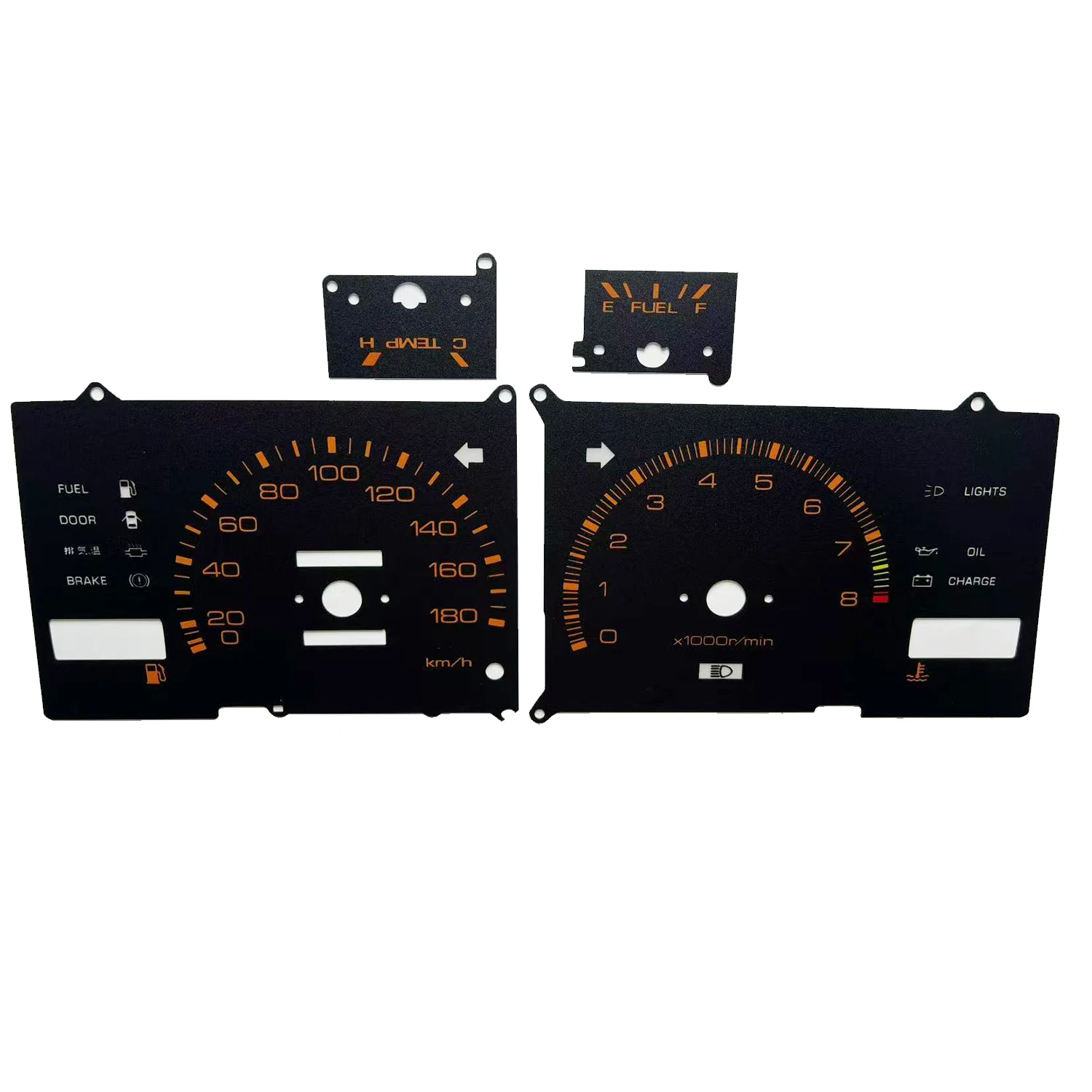 

Наклейка на приборную панель для Toyota AE86 1983-1987, декоративная наклейка на приборную панель ﻿