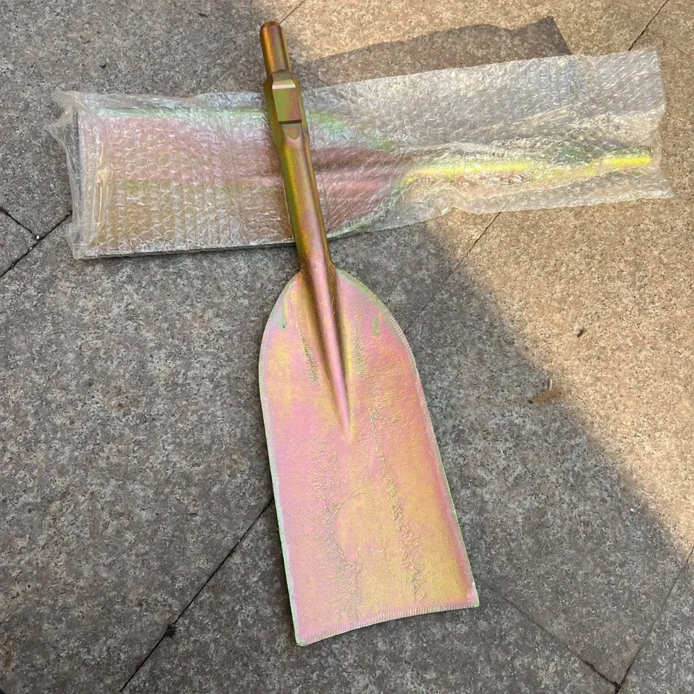 65a pá de picareta elétrica 95 ampliada diamante escavação trincheira máquina escavadora pá