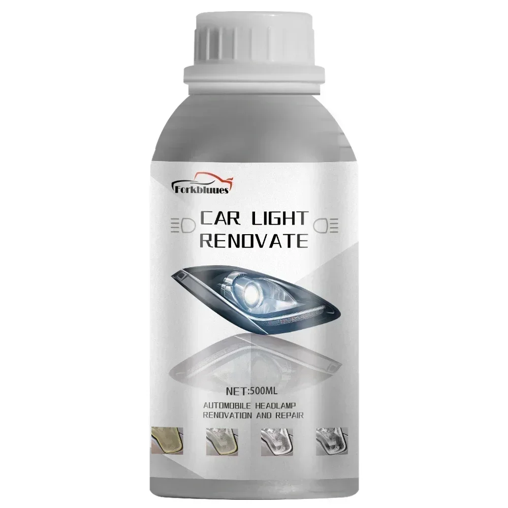 Autokoplamp Renovatie Vloeistof Autokoplamp Reparatie Loopvlakvernieuwing Restauratie Polish Kit Autolichtreiniger Onderhoudswas
