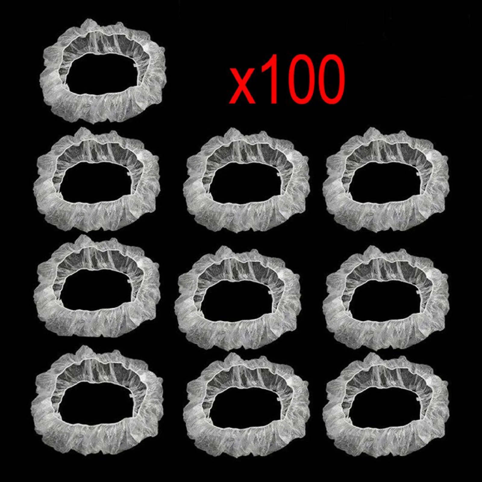 100Pcs Disposable Steering Wheel Cover Universal For Car 36-38cm Steering Wheel Clear Plastic Dustproof Car Steering Wheel Cover