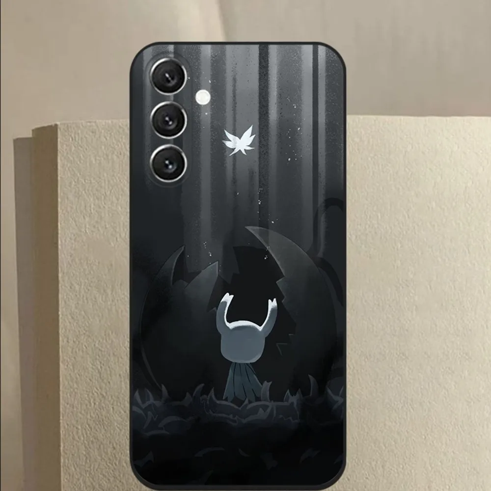 Hollow K-Knight  Phone Case For Samsung Galaxy A13,A21s,A22,A31,A32,A52,A53,A71,A80,A91 Soft Black Cover