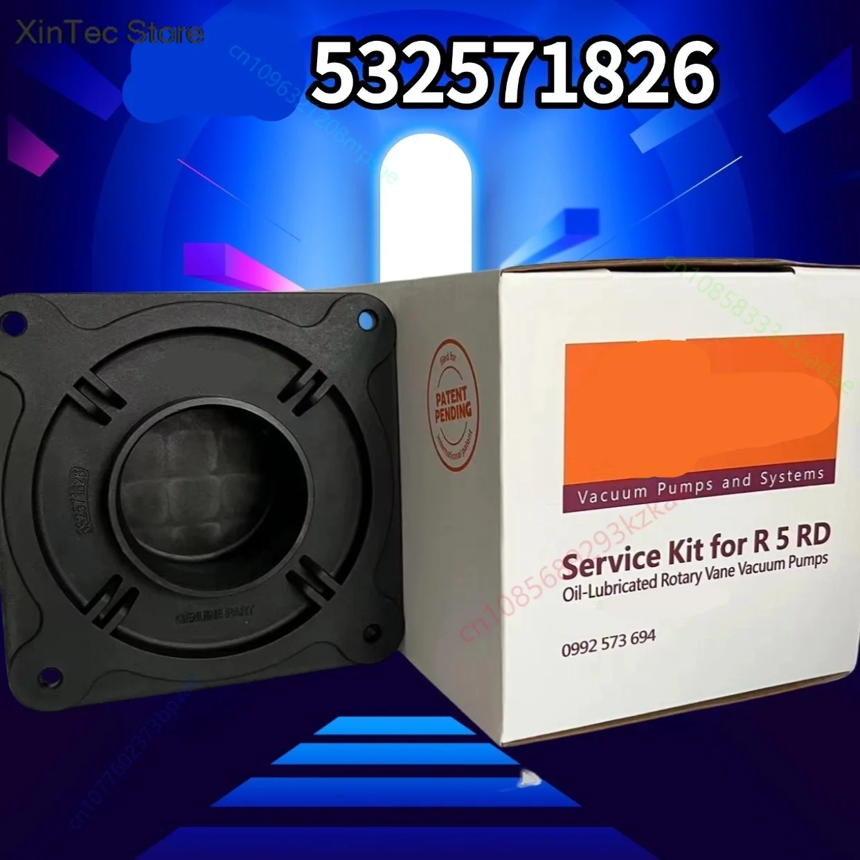 532571826 Vacuum Pump Exhaust Filter Oil Mist Separator Filter Element 130*490