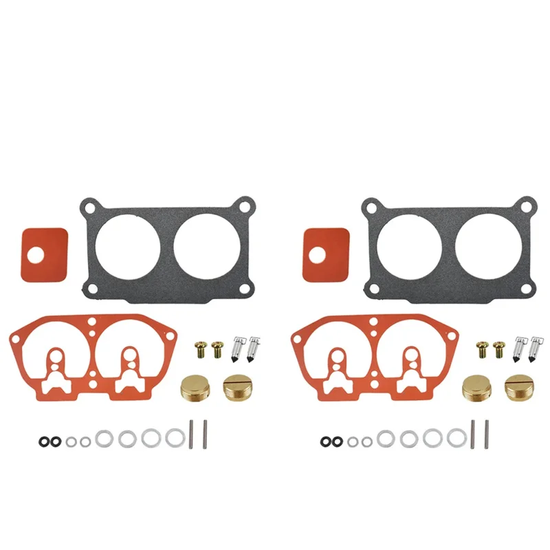 FOR YAMAHA Outboard V-4 Carb Carburetor Rebuild Kit 115 130 HP 1986-1995 2PCS