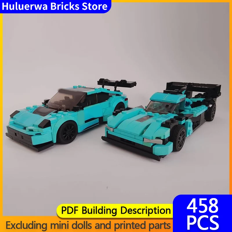 

Speed Racing Car Model MOC Building Bricks GT3 R Top Tier Sports Car Modular Technology Children Holiday Gifts Assemble Toy Suit