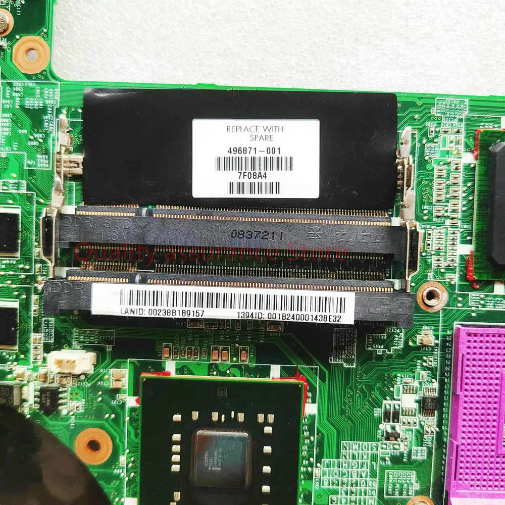 DA0UT7MB8F0 For HP HDX18 HDX X18-1001XX NOTEBOOK 496871-001 HSTNN-Q35C HDX18 Laptop Motherboard G96-630-A1 PM45 DDR2 DAOUT7MB8F0