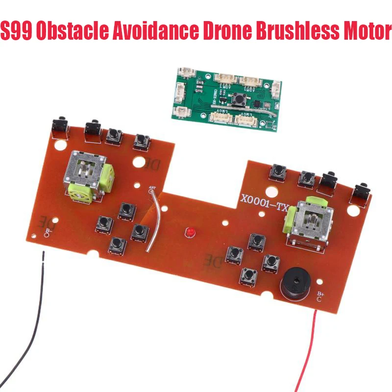 Dron para evitar obstáculos S99, Motor sin escobillas, cuadricóptero RC plegable, tablero transmisor receptor, accesorio de tablero de lanzamiento