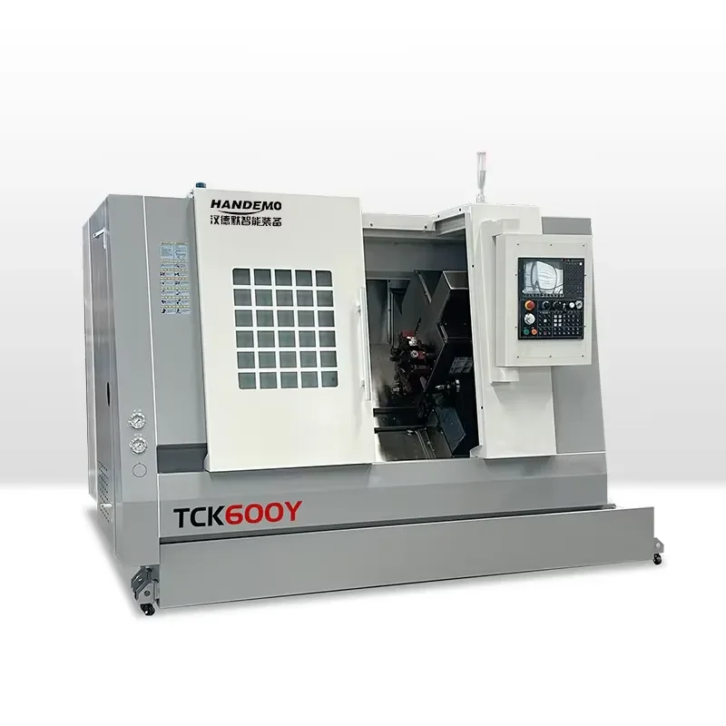 Computer Numerical Control TCK600Y Electric Turret CNC Machine Tool Metal Processing CNC Lathe Price CNC Milling Machine
