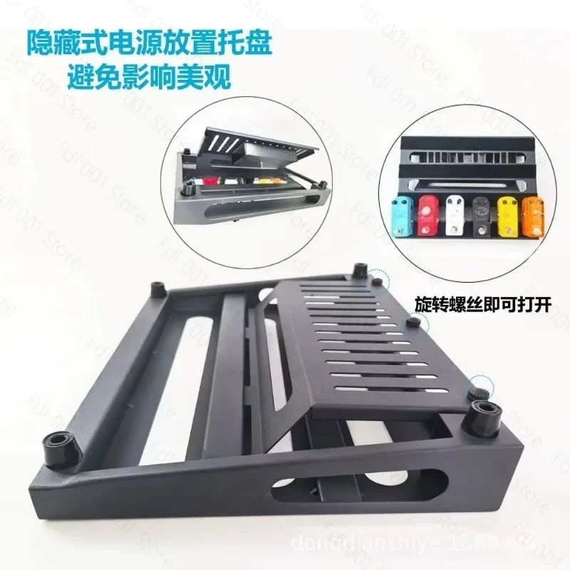 Upgraded Electric Guitar Effects Pedal Bracket Monolithic Effects Board Instrument Accessories
