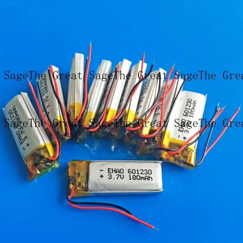10 Pcs 3.7V180Mah L… - image