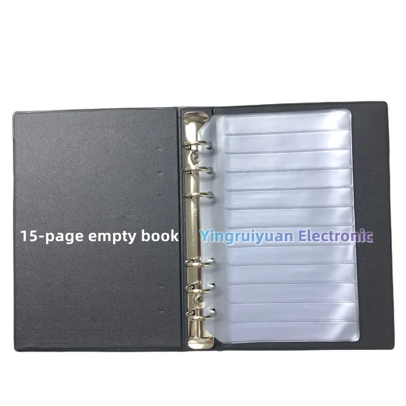 Capacitor Kit SMD Capacitor Sample Book 0201 0402 0603 0805 1206 Chip Classification Pack 51/80/90/92 Value 25 50 pieces 15 empt