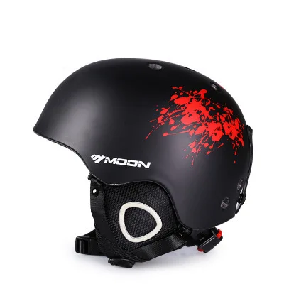 MOON Adult Ski Helmet CE Certification PC+EPS Adult Ski Helmet Snowboard Helmets Skating Skateboard Helmet Snow Sports