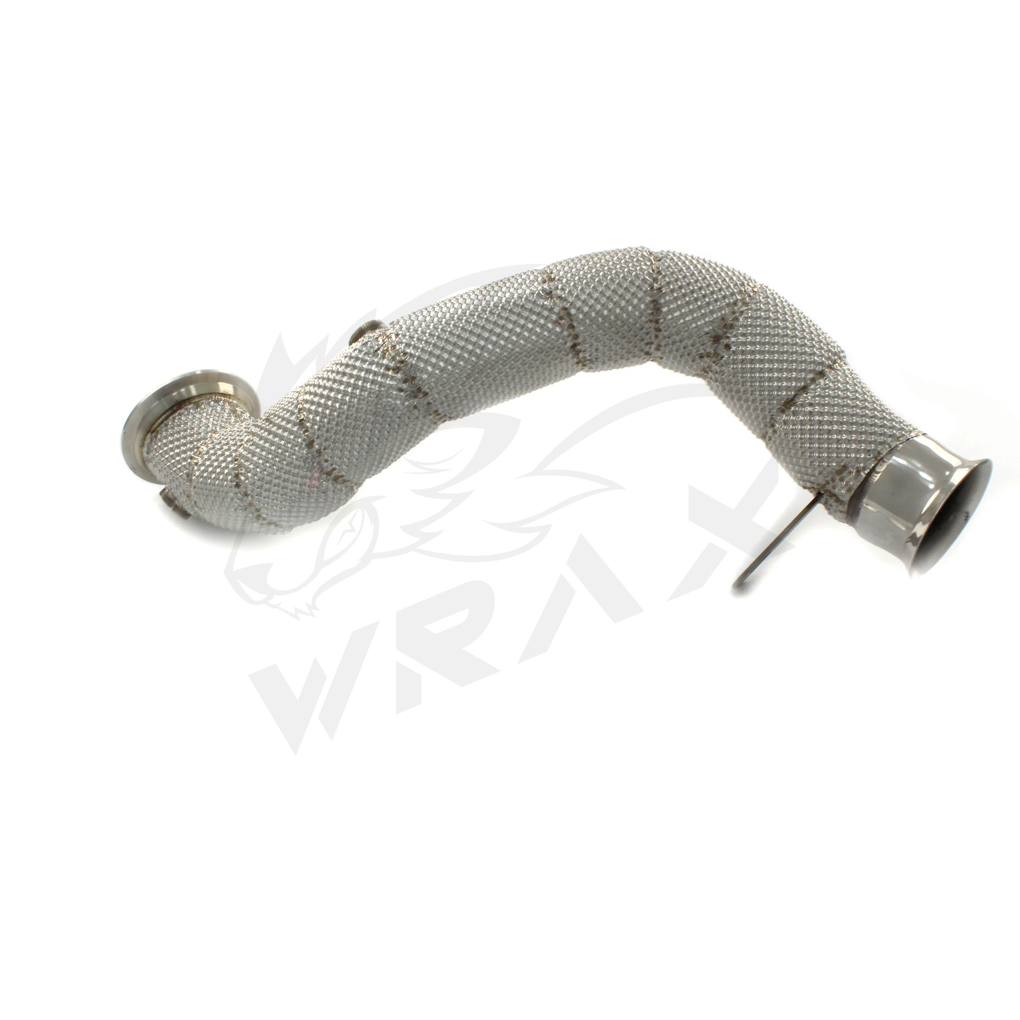 Rura spustowa WRAX ze stali nierdzewnej do Mercedes-Benz C 200 (W205) z osłoną termiczną