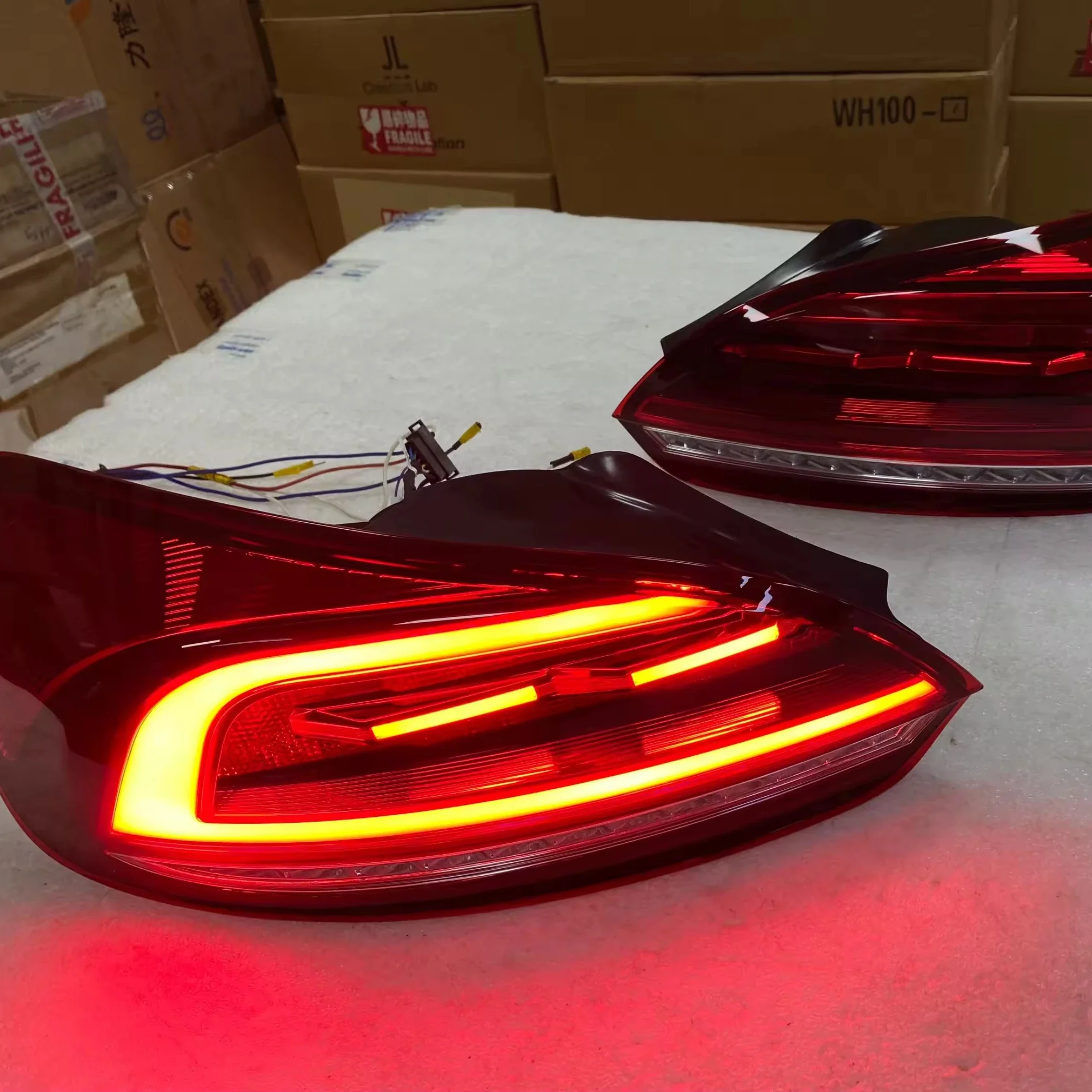 For Scirocco LED Tail Lamp Red Color Tail Light 2009-2013 Year 12v 55w