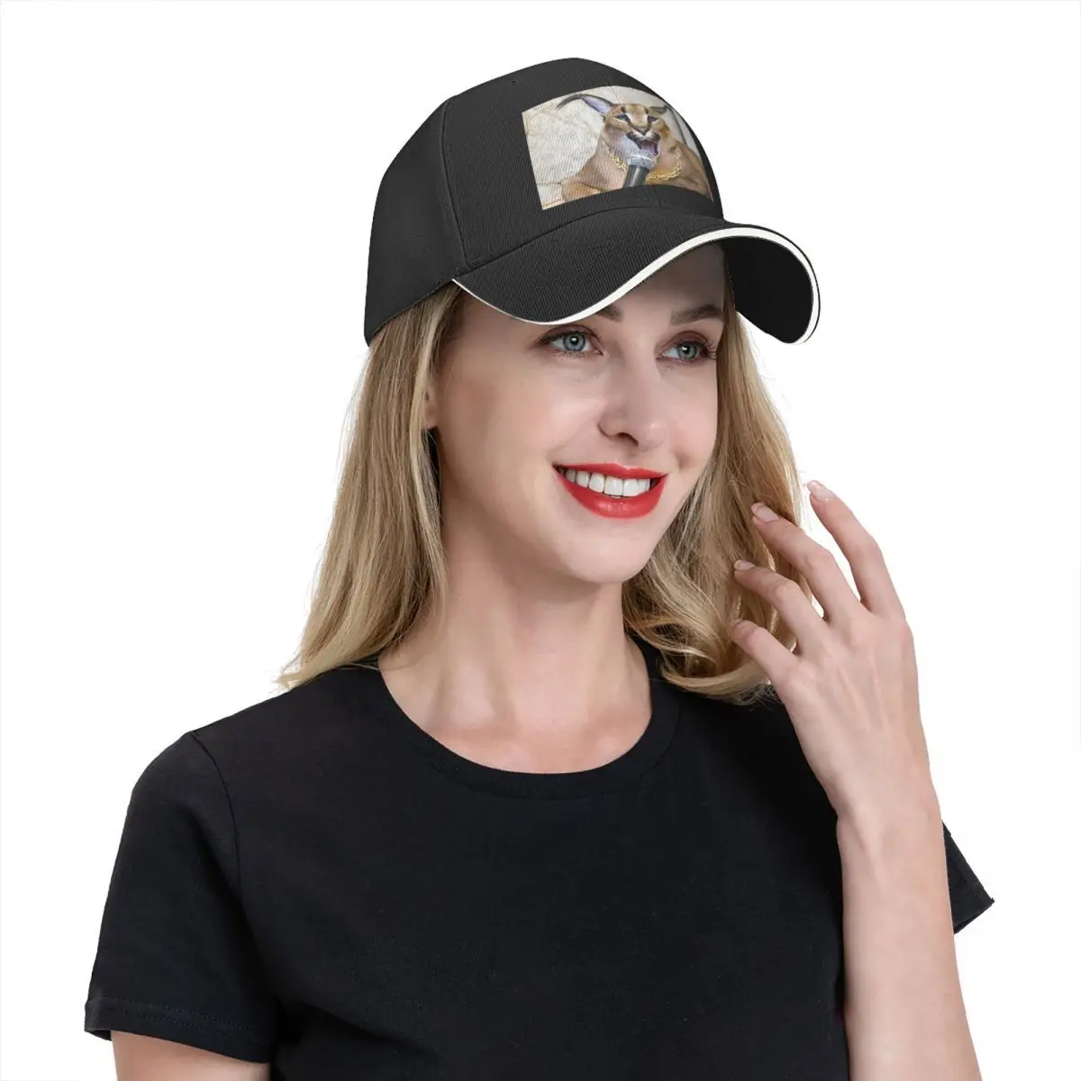 Floppa-Sombrero de béisbol para hombre y mujer, gorra de verano, 26