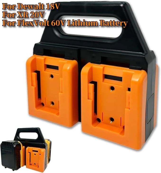 

Зарядное устройство для аккумуляторов электроинструментов Dewalt 18V, XR 20V, FlexVolt 60V, литиевых батарей DCB180, DCB200, DCB203, DCB205