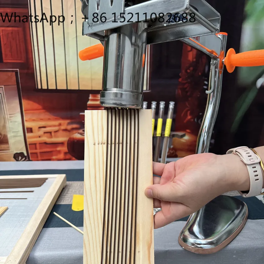 SCY is suitable for more labor-saving small manual manual incense making machine DIY stainless steel household private press