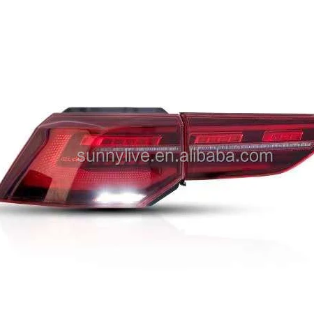 For Golf 8 Tail Lights LED Tail Light Golf Rear Fog Lamp Turn Signal Light Reversing Brake