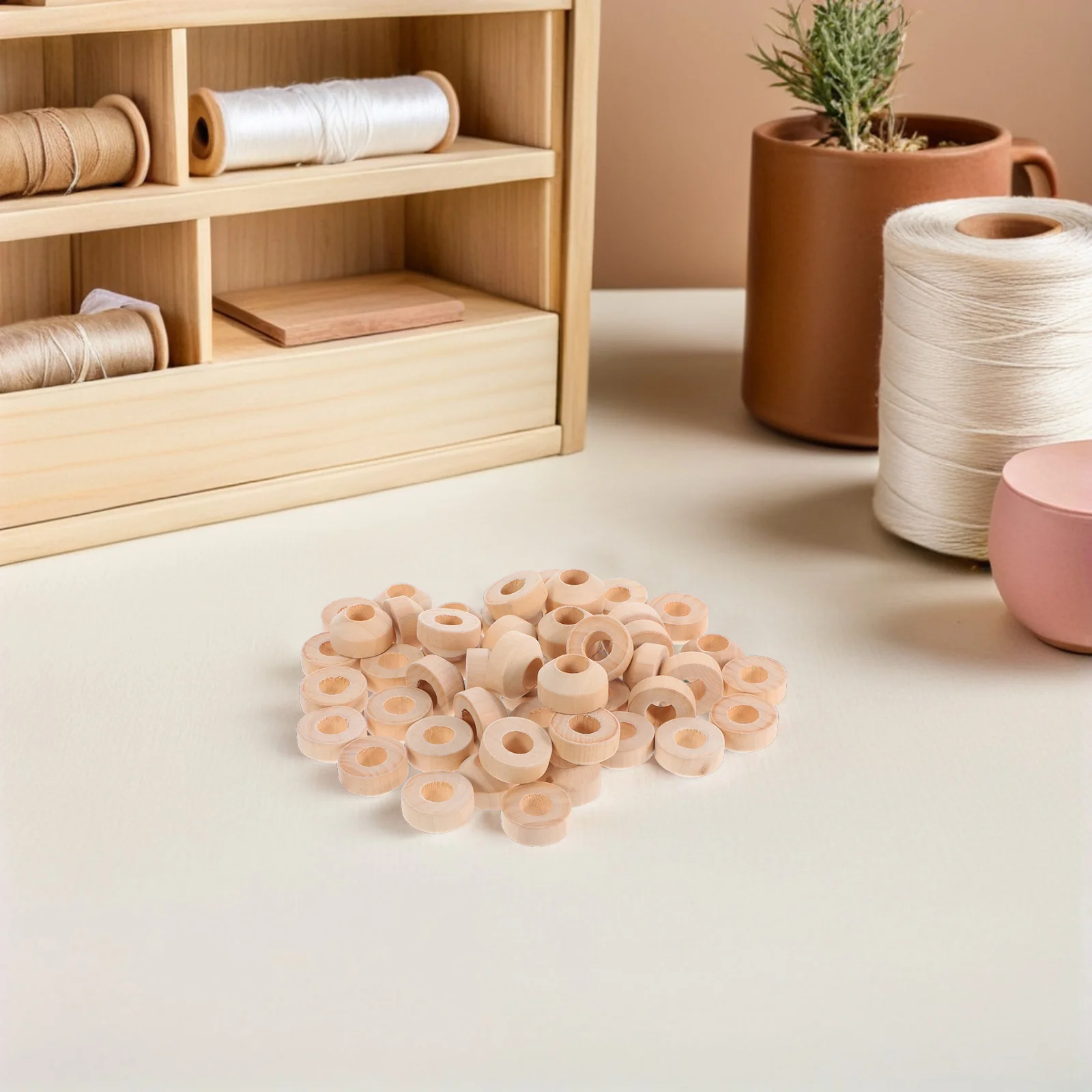 

50Pcs Wooden Peg Holder Base Unfinished Stable Art Craft Stands for Painting Display Mounts Creative DIY Projects