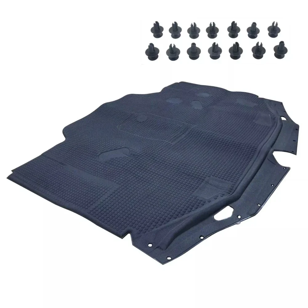 Front Hood Engine Heat Insulation Pad Soundproof Cotton Cover Mat For Mercedes-Benz 300SL 500SL 600SL R129 SL320 SL500 SL600