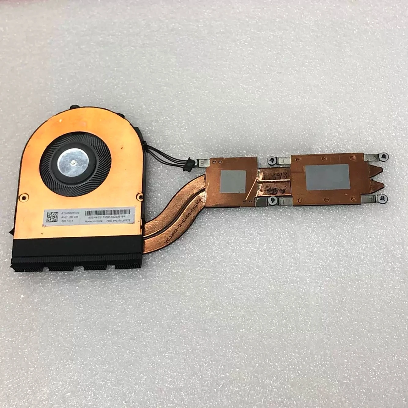 For Lenovo ThinkpadE480 E580 fan, independent graphics card CPU radiator 01LW122