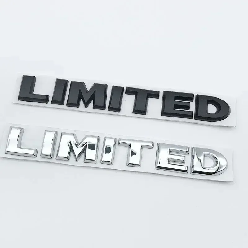Car Rear Boot Trunk Badge for Jeep Grand Cherokee Compass Wrangler 3D Metal 4X4 Limited Tailgate Emblem Sticker