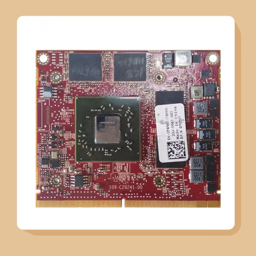Firepro M5950 HD6770 HD6770M 1GB 216- 0810001 Graphics Card for Dell M4600 M4700 test OK