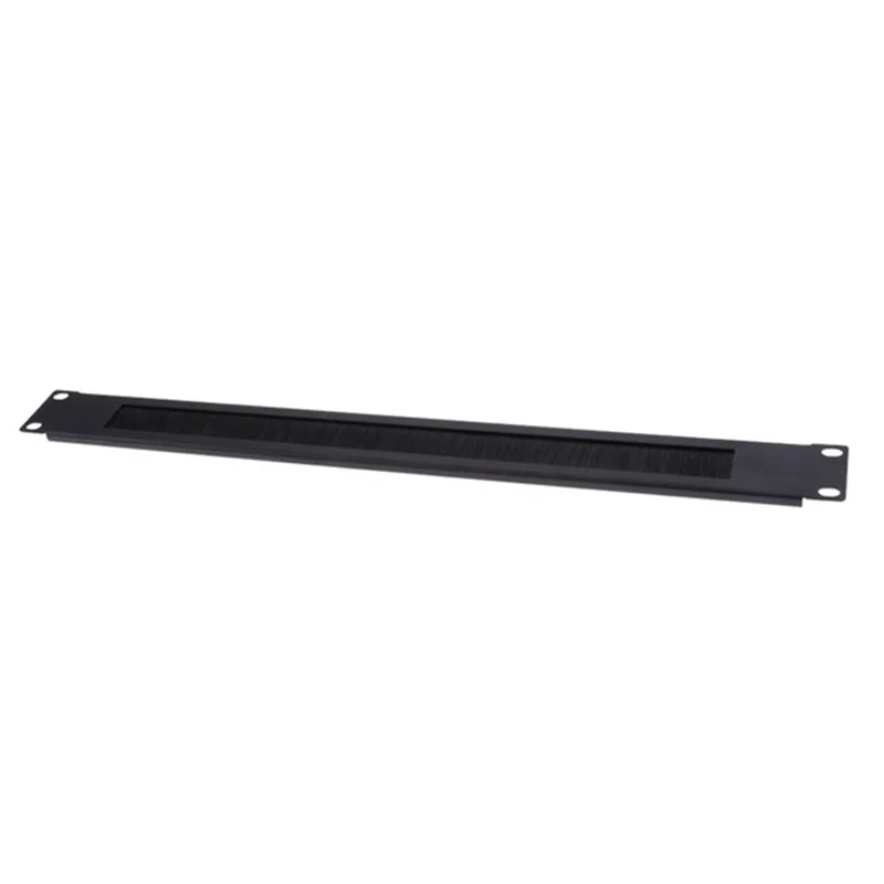

4Pcs 1U 19Inch RACK MOUNT Blanking Plate Rack Mounting Blank Network Brush Panel Server Cabinet Cable Management