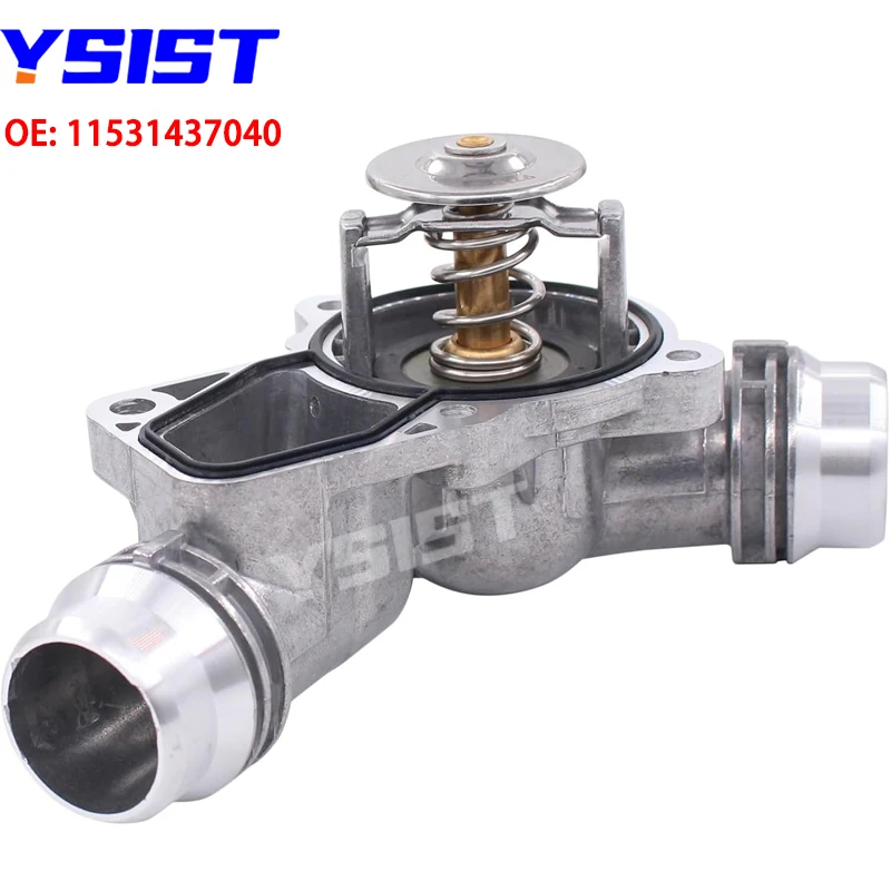 Thermostat For BMW 1999-2006 E46 E39 X5 X3 Z3 Z4 323ci 325i 325xi 330i 525i 530i Thermostat Housing Assembly 11531437040