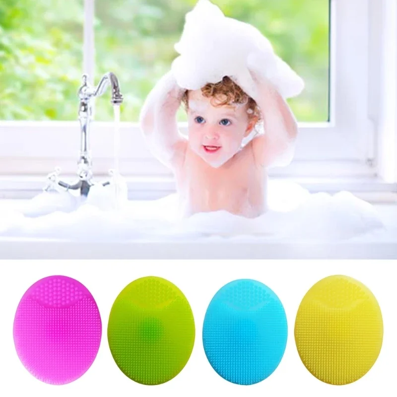 Silicone Face Scrubbers Exfoliator Brush&Baby Bath Brush& Cleansing Brush&Baby Brush&Silicone Massage