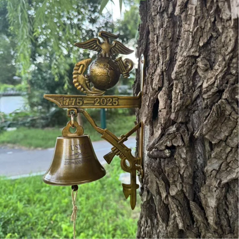 

USMC 250th Anniversary Doorbell of the United States Marine Corps Meaningful Home Decor Gifts for History Lovers