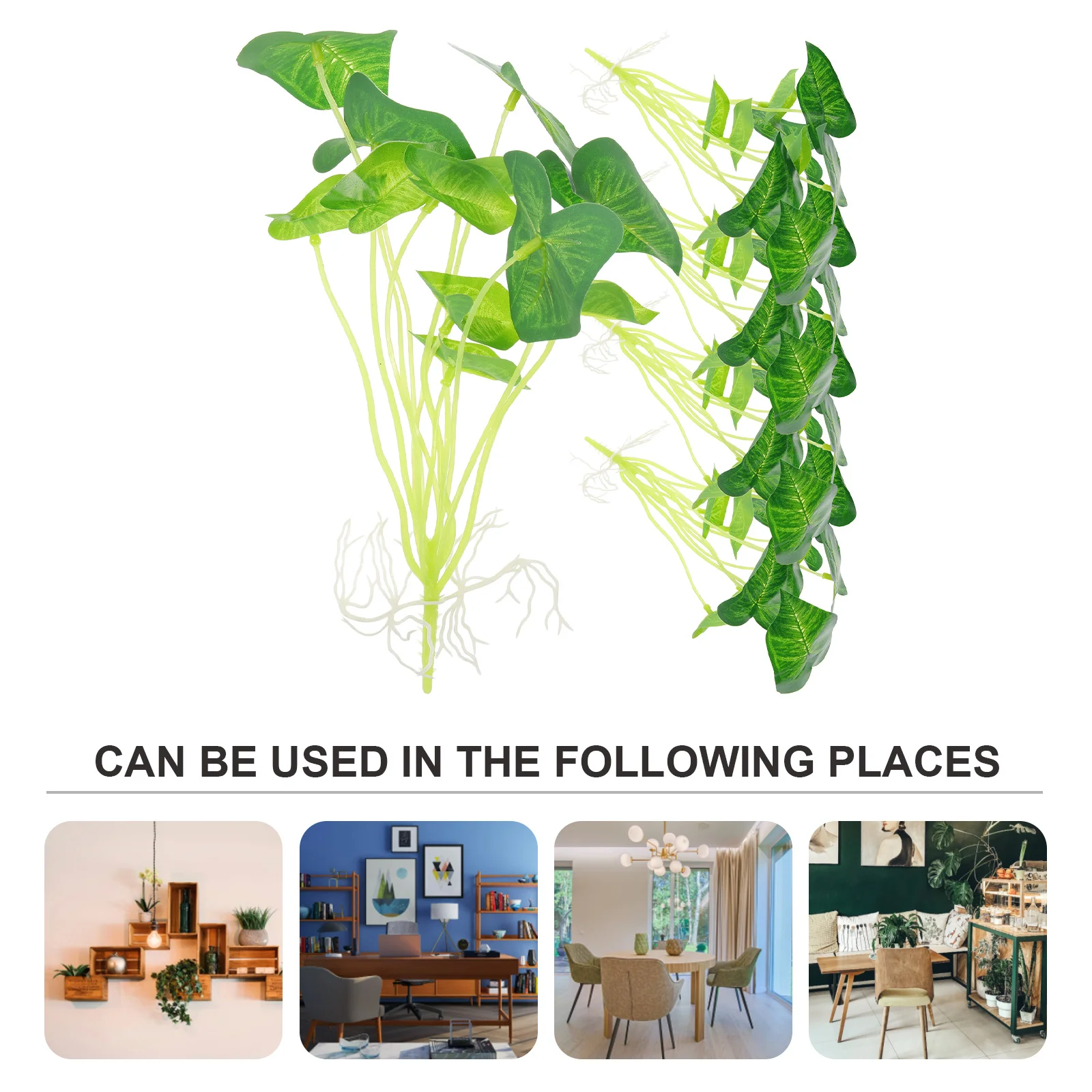 

5Pcs Simulation Aquarium Plant Decor Artificial Water Grass for Fish Tank Decoration Realistic Aquarium Landscaping Ornament