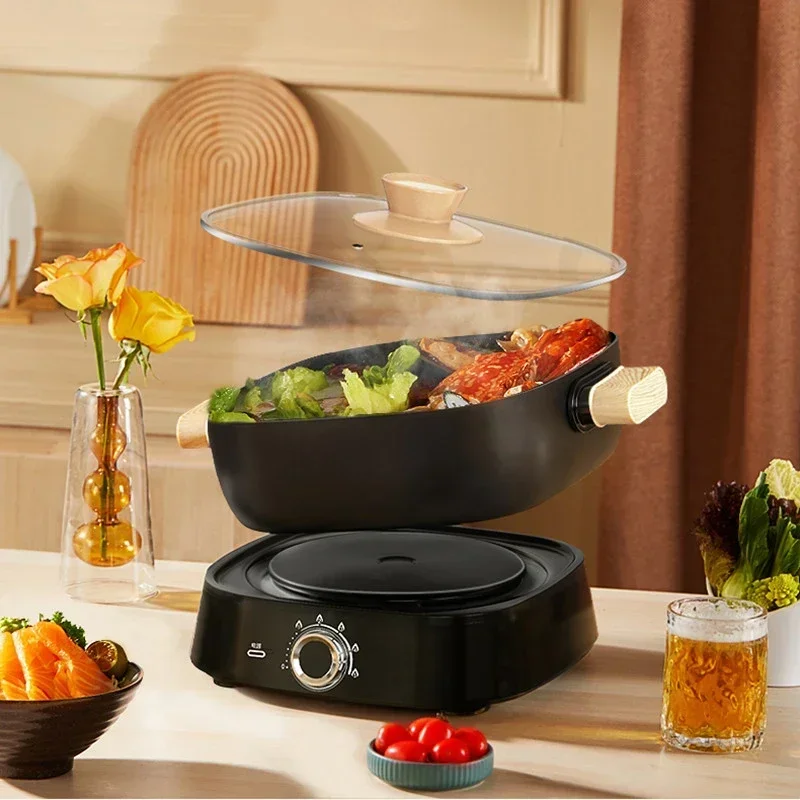 Sell like hot cakes Hot Pot Electric Cooker 220V 5L Electric Pot for Cooking Multi Cooker Double Flavor Hotpot Cooking