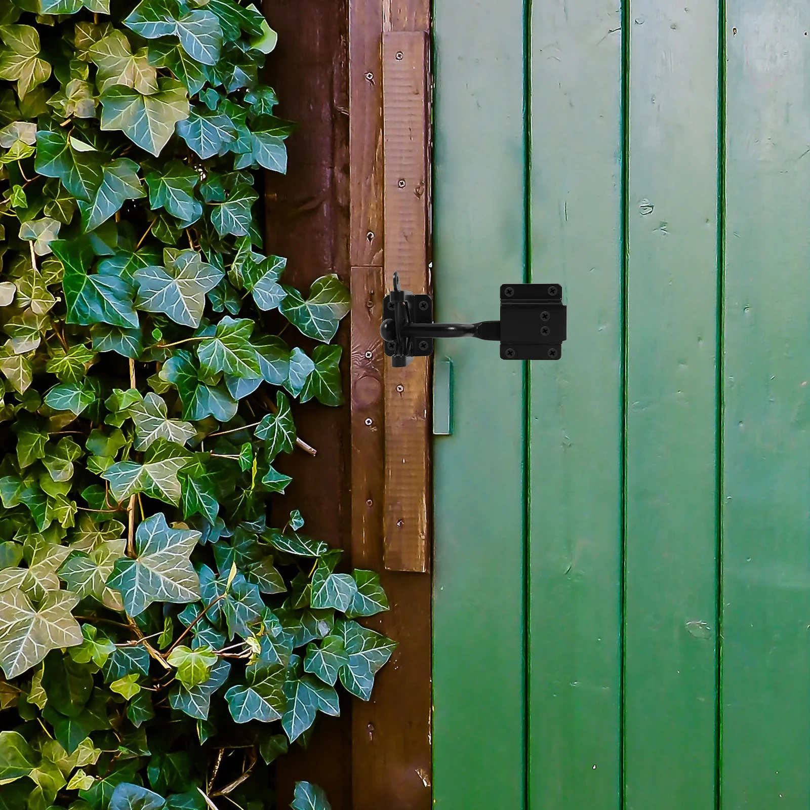 

Self Locking Gate Latch Heavy Duty Galvanized Steel Adjustable Cable Pull For Outdoor Fence Pool Garden Fence Latch Gate