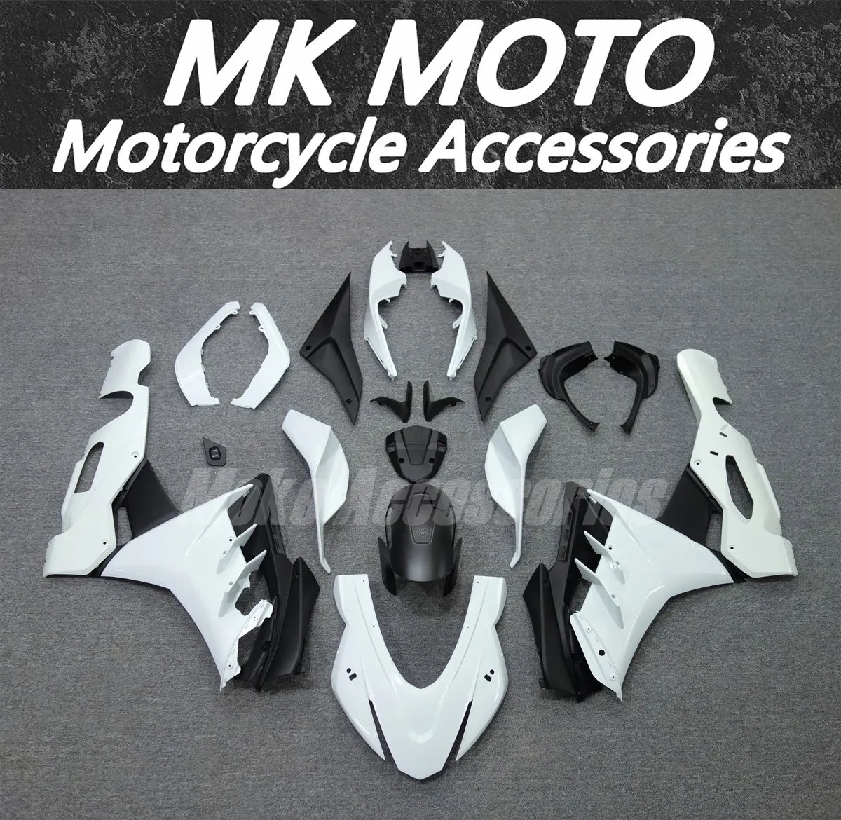 

Moke moto motorcycle Fairings Kit Fit For RSV4 1100 2022 2023 2024 Bodywork Set ABS Injection Unpainted
