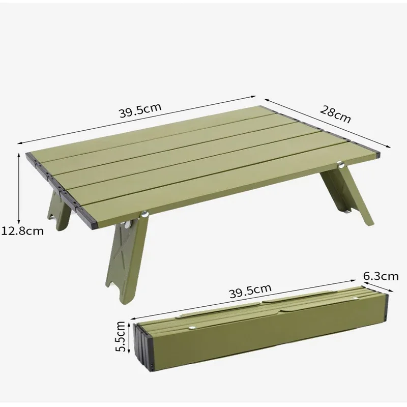 

Удобный мини-складной столик из алюминиевого сплава, уличная палатка для отдыха, кемпинга, алюминиевый журнальный столик