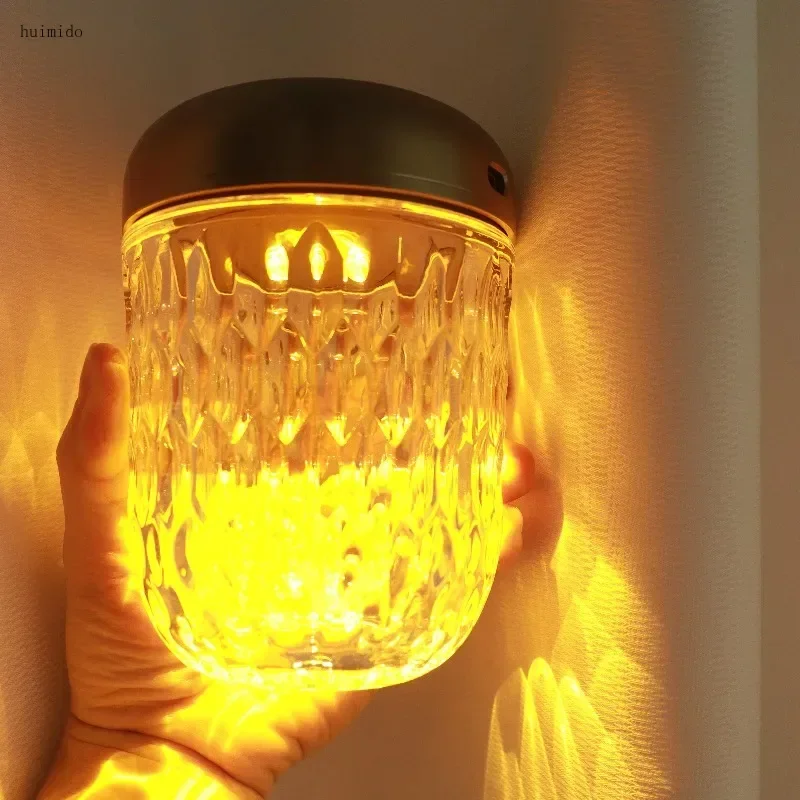 The same Shi pine cone chestnut lamp bedside atmosphere night light ornament gift decoration crystal desk lamp