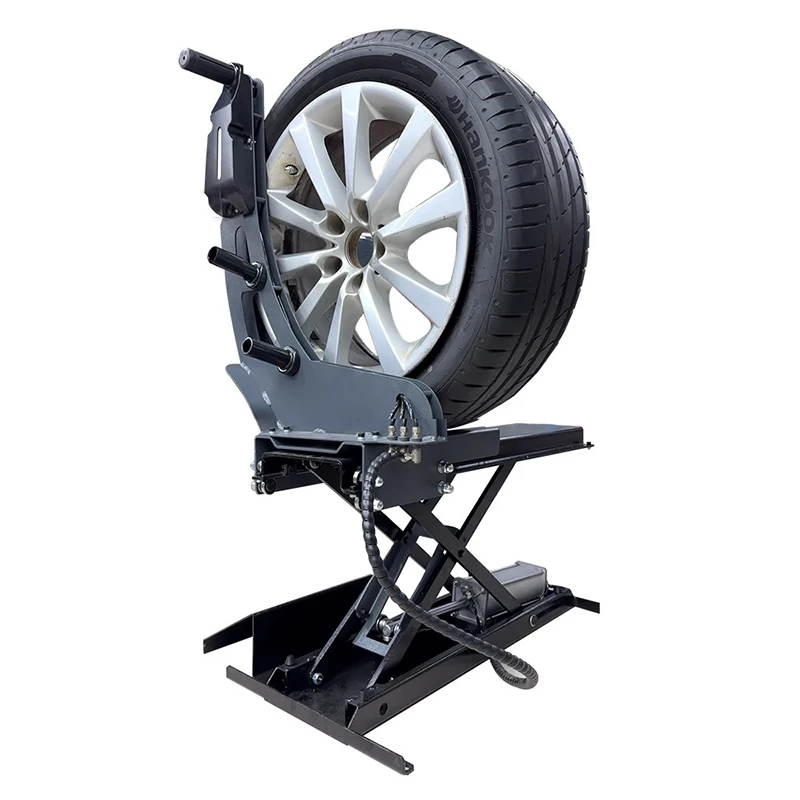 Tire Balancer Pneumatic Tire Support Bracket Wheel Lifting Holder Loading Device