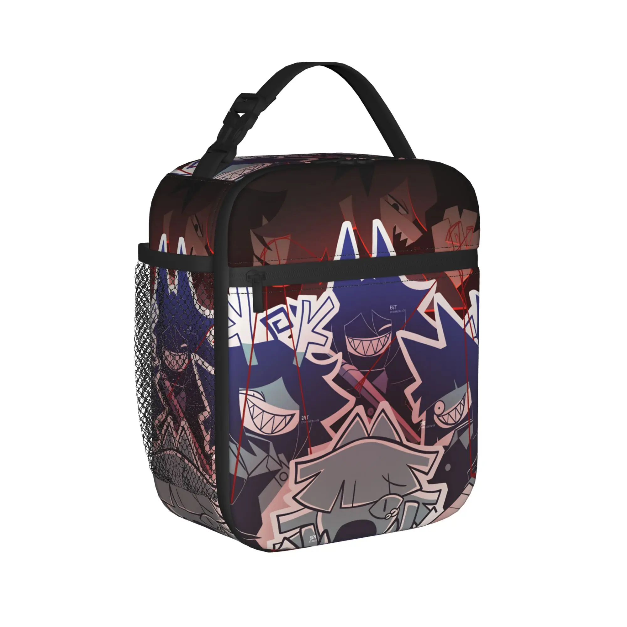 Fundamental Paper Education Lunch Bag For Men  Print Lunch Box Fun Picnic Cooler Bag Portable Insulated Oxford Tote Food Bags