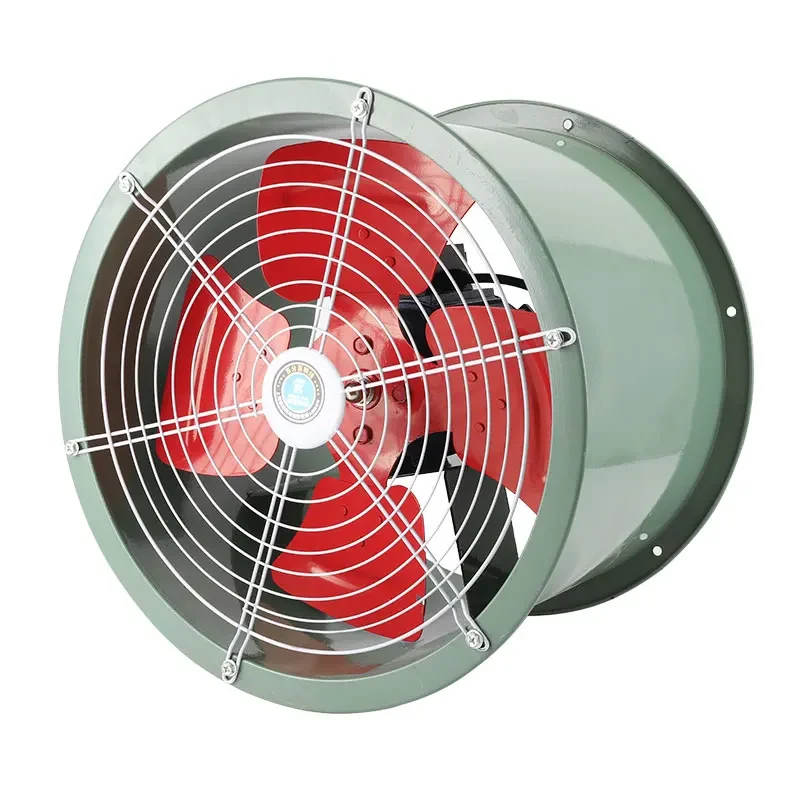 

pipeline type axial flow fan 220v strong heat dissipation exhaust 380v industrial large suction blower