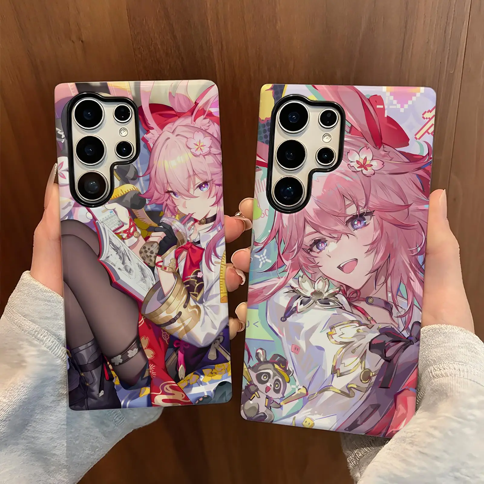 Honkai Star Rail Evanescia  Phone Case For Samsung Galaxy S26 25 S24 S23 S22 S21 Ultra Glossy Film Phone Case