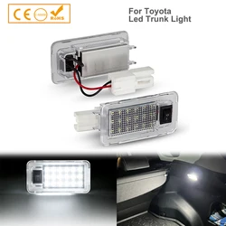 Lampes de compartiment à bagages à LED pour Toyota Rav4 Mk5 Xa50, lumières breton intérieures de coffre, style de voiture blanc, pas courageux, 2018-2022, 1 pièce