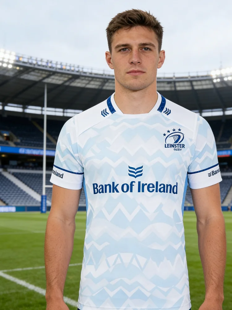 Camiseta de Rugby LEINSTER, Jersey de Rugby, para Deportes al Aire Libre de Verano, Tejido Deportivo, Suave, Cómodo, Transpirable, de Secado Rápido, para Combinar en Familia
