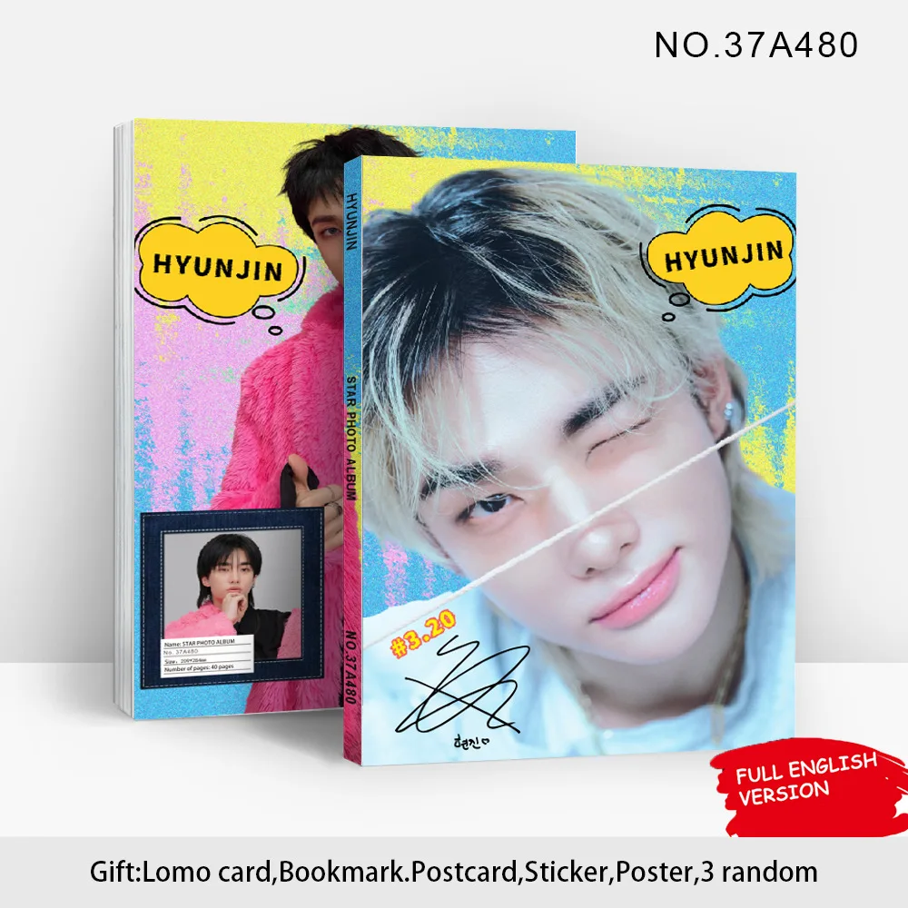 

Latest 80P Stray Kids Support Album SKZOO Celebrity Photo Collection Fan Collection Gifts