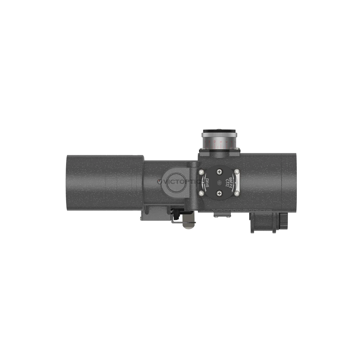 Imagem -04 - Victoptics-svd Estilo Side qd Mount System com Tampa da Lente on Off Iluminação Níveis Red Dot Sight Moa 1x28