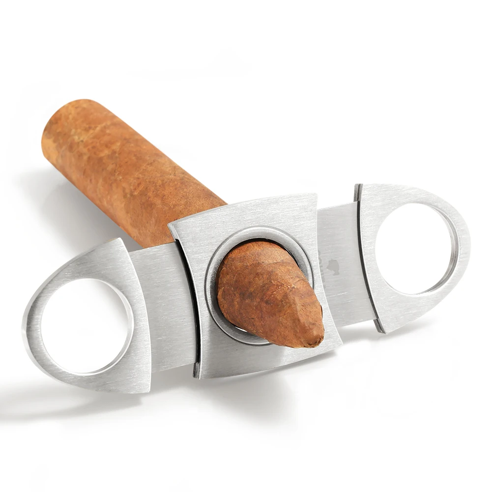 

GALINER Cigar Cutter Luxury Metal Clipper Cigar Cutter Galiner Guillotine Tobacco Scissors Accessories Cigar Knife Professional