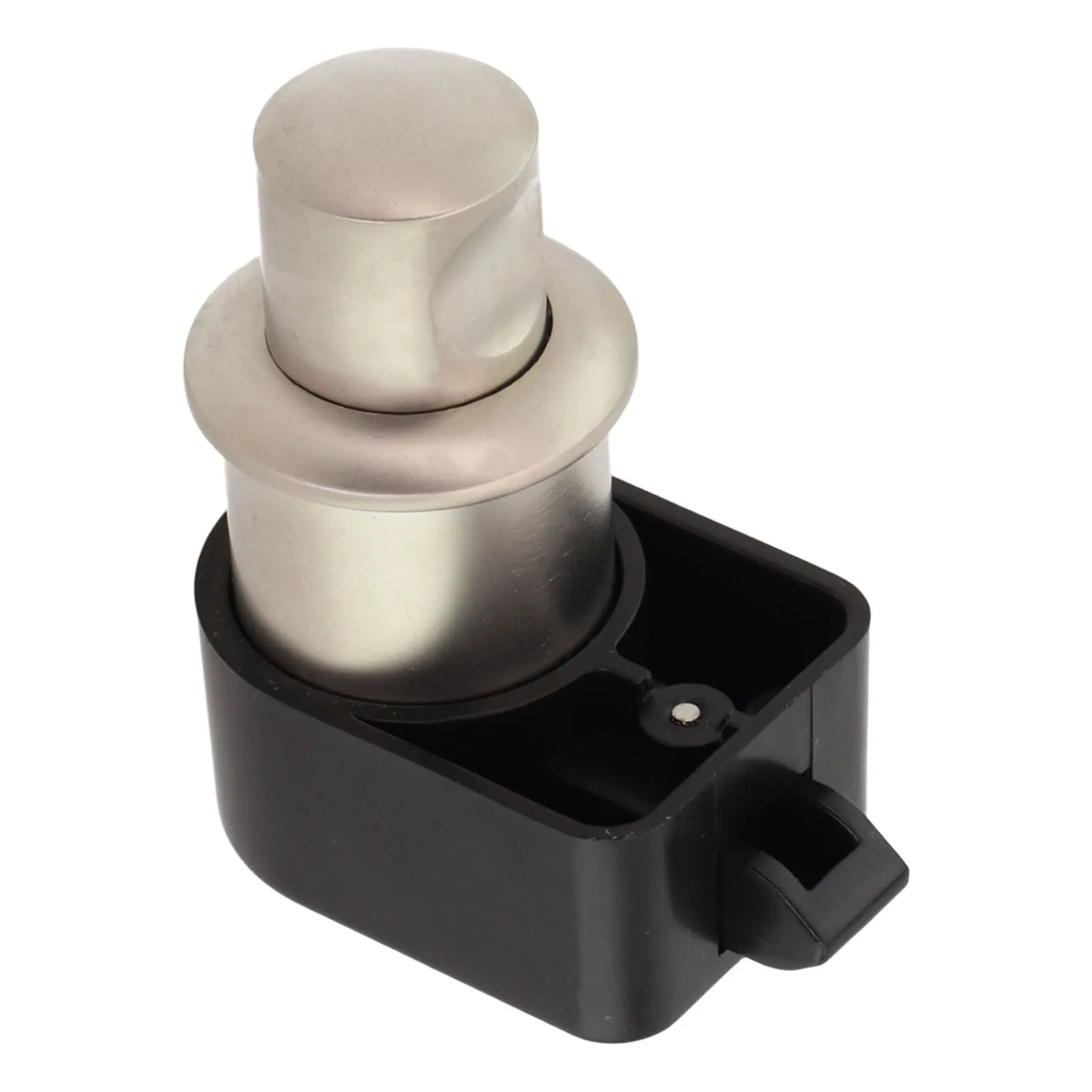 42*30 Mm Push Button Lock Drawer Lock Reliable Lock Sturdy Construction Wear-resistant Zinc Alloy ABS Base Alloy Pull Handle