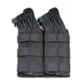 black-Double pouch