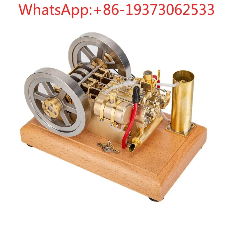 H76 Two-cylinder Water-cooled Engine Model Can Start The Engine 5CC Engine